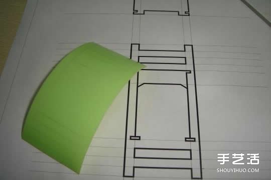 洗洁精瓶子废物利用DIY制作迷你椅子模型 -  www.shouyihuo.com