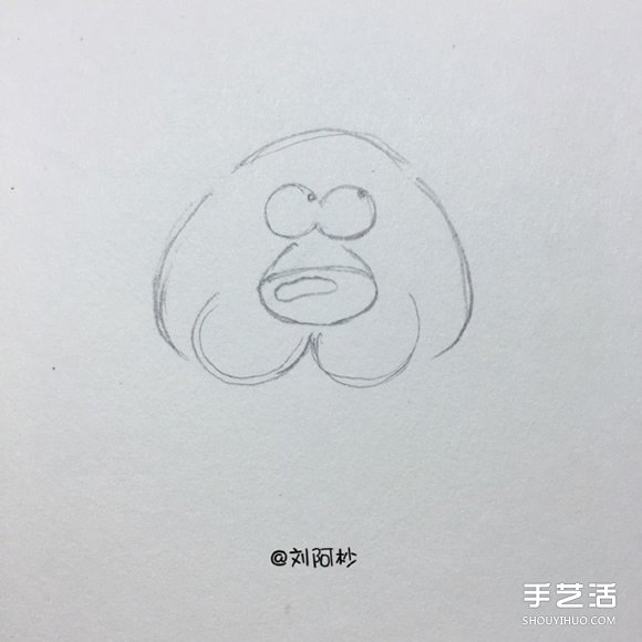 卡通老虎先生简笔画画法 简笔画卡通老虎图片 - www.shouyihuo.com