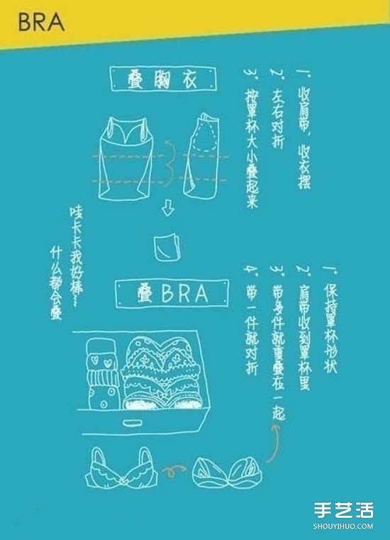 实用叠衣服技巧图解 叠衣服的方法步骤图 -  www.shouyihuo.com