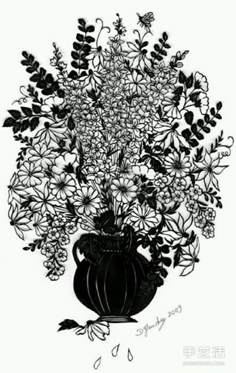 繁复的纸雕艺术作品新手 精美的纸雕作品图片 -  www.shouyihuo.com