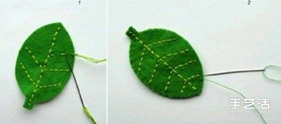 不织布小饰品制作教程 手工布艺小装饰品DIY -  www.shouyihuo.com