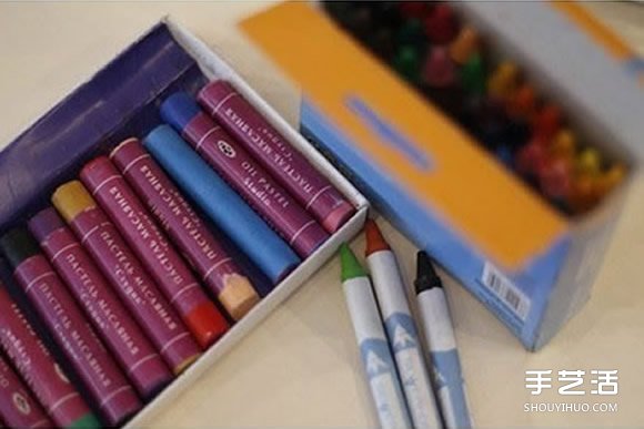 创意熨斗画的画法 把蜡笔融化后画出漂亮图案 -  www.shouyihuo.com