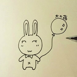 动物简笔画 彩色小动物简笔画图片大全 手艺活网