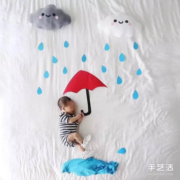 宝宝可爱创意照片DIY 开始人生的第一次大冒险 -  www.shouyihuo.com