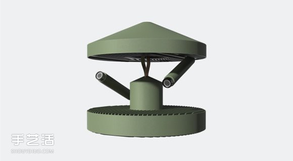 好拆好收的Conbox电风扇 节省空间的创意设计 -  www.shouyihuo.com