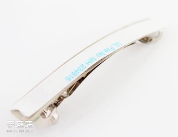 简单DIY蝴蝶结发夹步骤 蝴蝶结发夹手工制作 -  www.shouyihuo.com