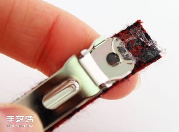 简单DIY蝴蝶结发夹步骤 蝴蝶结发夹手工制作 -  www.shouyihuo.com