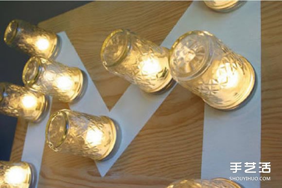 自制M形装饰灯具的方法 DIY灯饰制作图解教程 -  www.shouyihuo.com