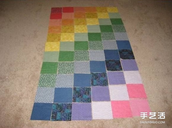 好看的宝宝地毯DIY 手工布艺制作婴儿地毯 -  www.shouyihuo.com