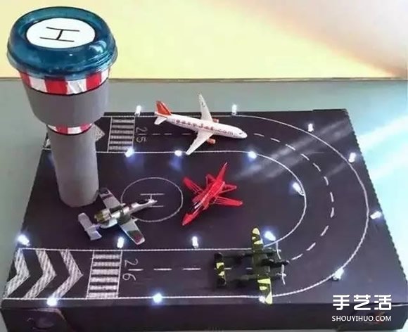 儿童纸箱手工制作图片 好玩的幼儿瓦楞纸DIY -  www.shouyihuo.com