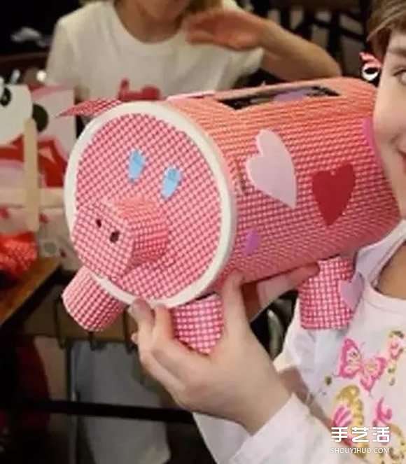 儿童纸箱手工制作图片 好玩的幼儿瓦楞纸DIY -  www.shouyihuo.com