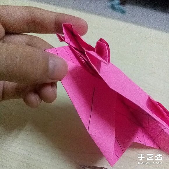 小松英夫的马折纸图解 超详细立体马的折法教程 -  www.shouyihuo.com