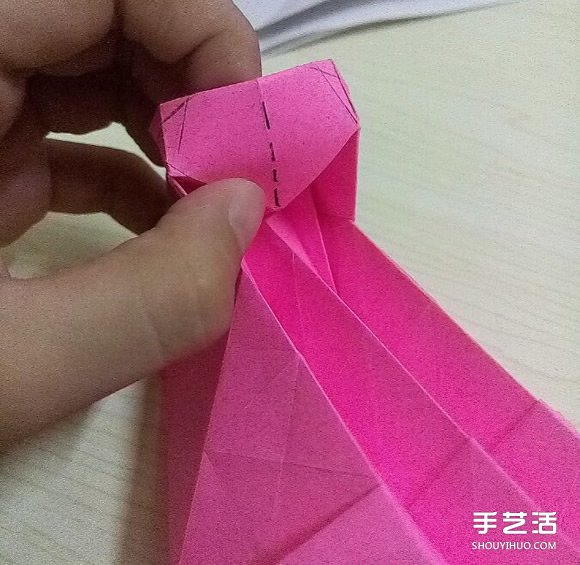 小松英夫的马折纸图解 超详细立体马的折法教程 -  www.shouyihuo.com