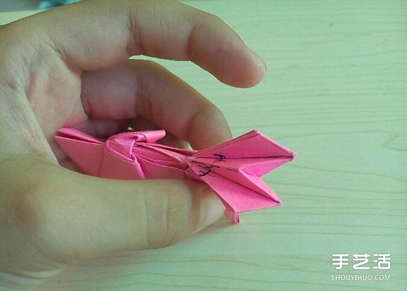 小松英夫的马折纸图解 超详细立体马的折法教程 -  www.shouyihuo.com