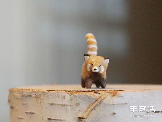 动物造型迷你粘土玩偶 超小可爱粘土玩偶作品 -  www.shouyihuo.com
