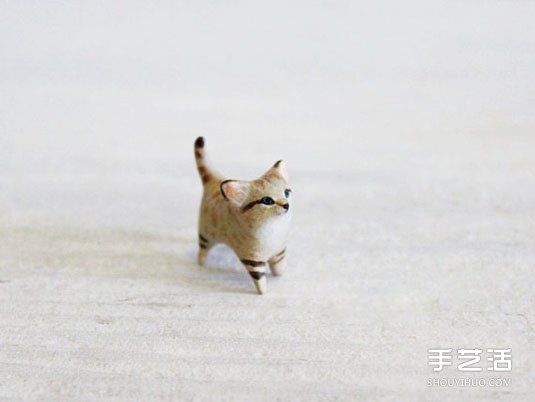 动物造型迷你粘土玩偶 超小可爱粘土玩偶作品 -  www.shouyihuo.com