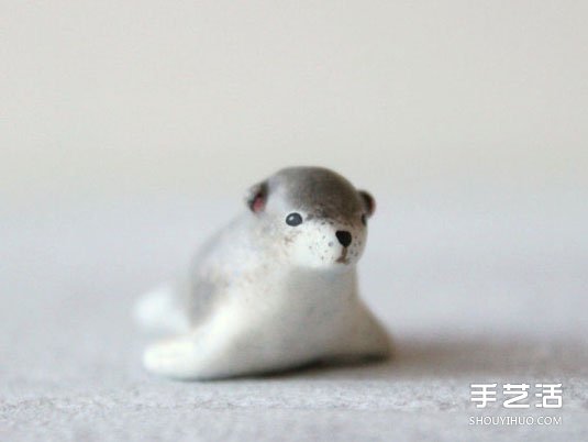 动物造型迷你粘土玩偶 超小可爱粘土玩偶作品 -  www.shouyihuo.com