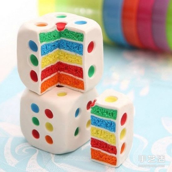 超轻粘土蛋糕图片 逼真的超轻粘土食物作品 -  www.shouyihuo.com