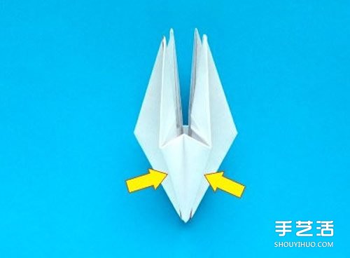 折纸螃蟹的步骤图解 复杂螃蟹折纸图解教程 -  www.shouyihuo.com