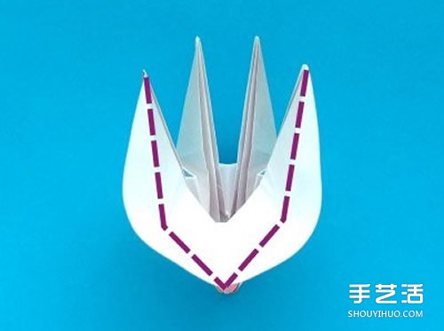 折纸螃蟹的步骤图解 复杂螃蟹折纸图解教程 -  www.shouyihuo.com