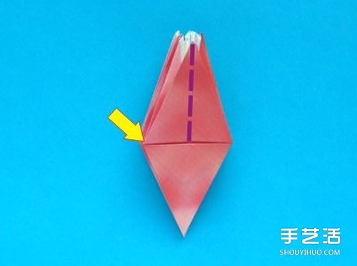 折纸螃蟹的步骤图解 复杂螃蟹折纸图解教程 -  www.shouyihuo.com