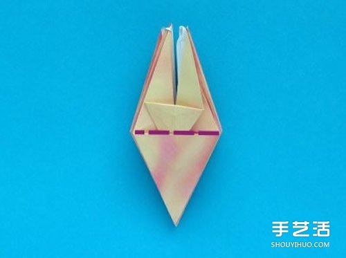 折纸螃蟹的步骤图解 复杂螃蟹折纸图解教程 -  www.shouyihuo.com