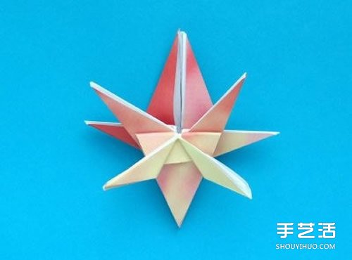折纸螃蟹的步骤图解 复杂螃蟹折纸图解教程 -  www.shouyihuo.com