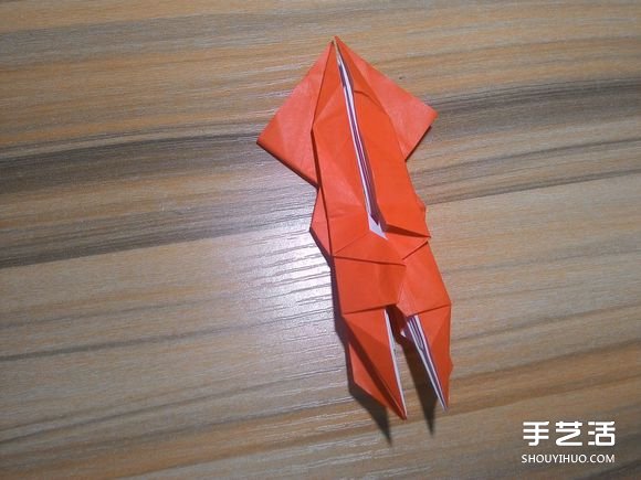 怎么折蜘蛛侠图解教程 复杂蜘蛛侠的折法步骤 -  www.shouyihuo.com