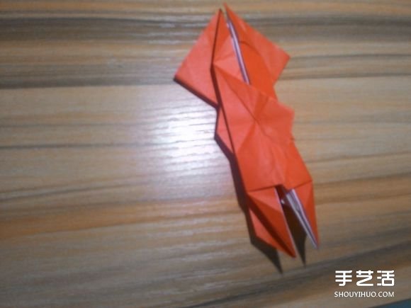 怎么折蜘蛛侠图解教程 复杂蜘蛛侠的折法步骤 -  www.shouyihuo.com