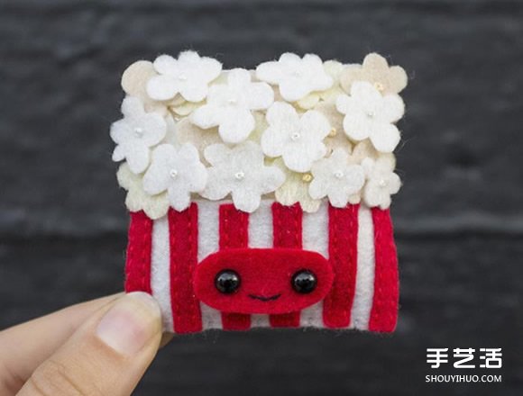 挑战连续100天！艺术家缝制的可爱毛毡作品 -  www.shouyihuo.com