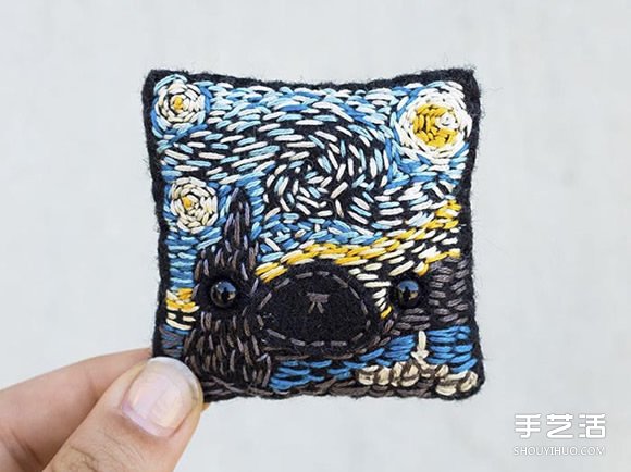 挑战连续100天！艺术家缝制的可爱毛毡作品 -  www.shouyihuo.com