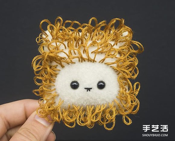 挑战连续100天！艺术家缝制的可爱毛毡作品 -  www.shouyihuo.com