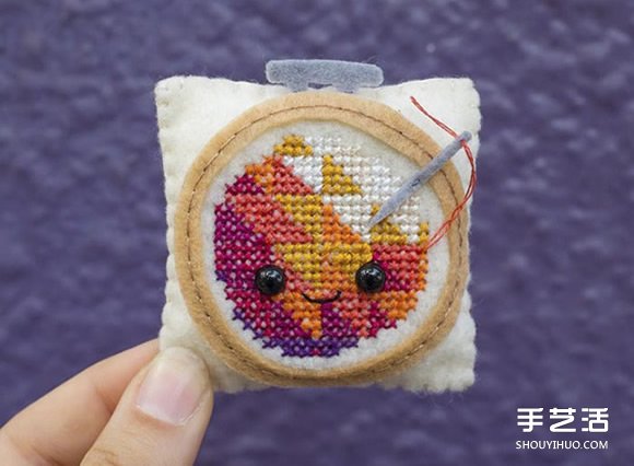 挑战连续100天！艺术家缝制的可爱毛毡作品 -  www.shouyihuo.com