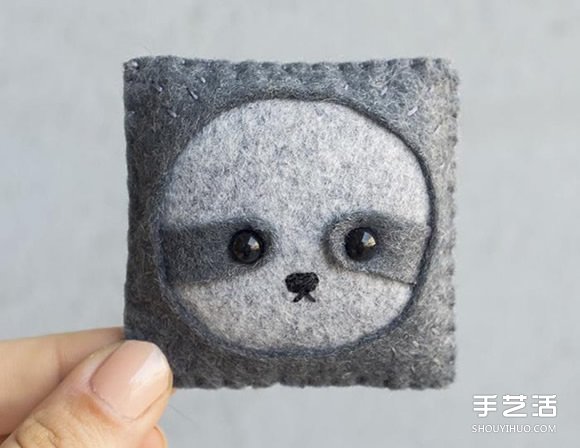 挑战连续100天！艺术家缝制的可爱毛毡作品 -  www.shouyihuo.com