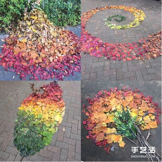 扫地也能很诗意 这么DIY让秋天落叶更浪漫！ -  www.shouyihuo.com