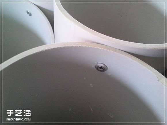 塑料水管做鞋架的教程 DIY塑料水管鞋架的方法 -  www.shouyihuo.com