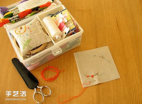 Yuki与生俱来的热爱 创作出的清新刺绣作品 -  www.shouyihuo.com