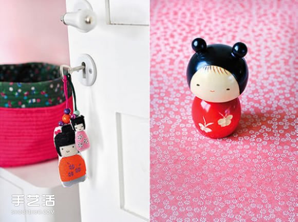 日本娃娃小芥子手工制作 自制可爱小木偶的方法 -  www.shouyihuo.com