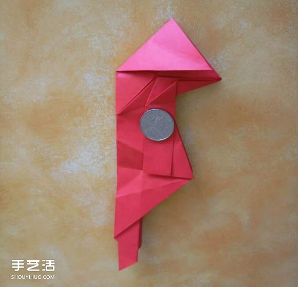 超复杂狗狗的折纸方法图解 附带整形步骤 -  www.shouyihuo.com