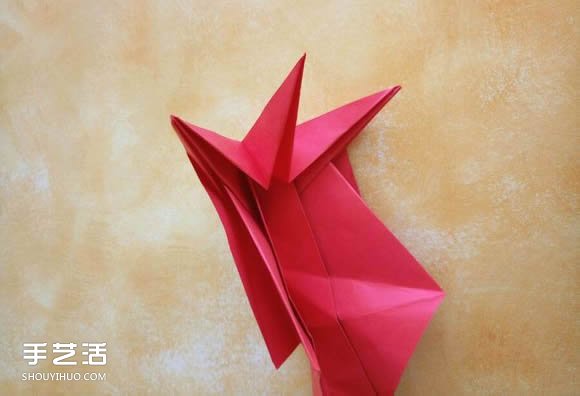 超复杂狗狗的折纸方法图解 附带整形步骤 -  www.shouyihuo.com