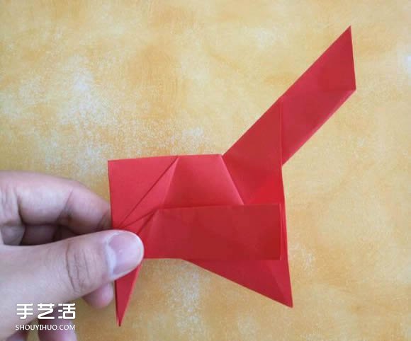 超复杂狗狗的折纸方法图解 附带整形步骤 -  www.shouyihuo.com