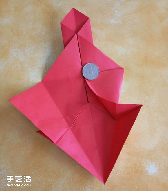 超复杂狗狗的折纸方法图解 附带整形步骤 -  www.shouyihuo.com