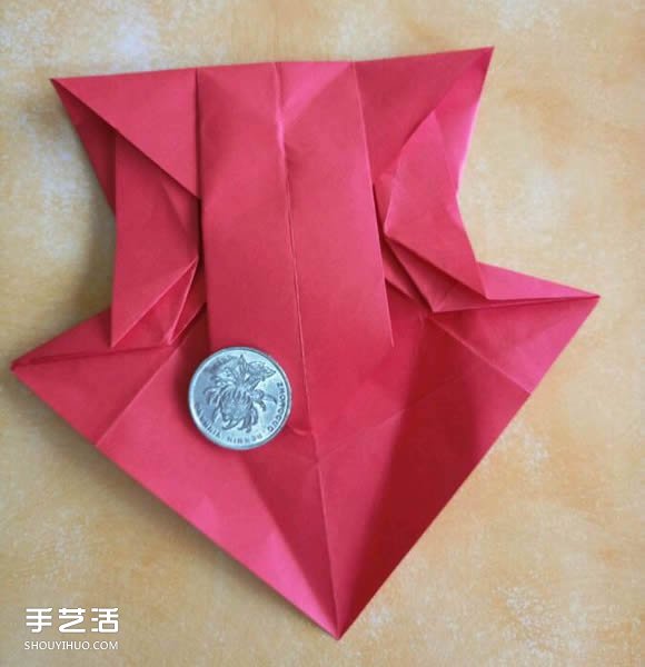 超复杂狗狗的折纸方法图解 附带整形步骤 -  www.shouyihuo.com