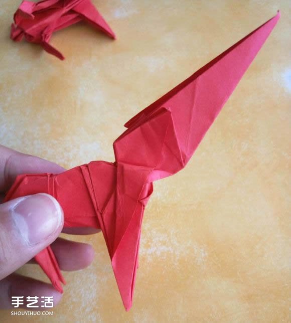 超复杂狗狗的折纸方法图解 附带整形步骤 -  www.shouyihuo.com