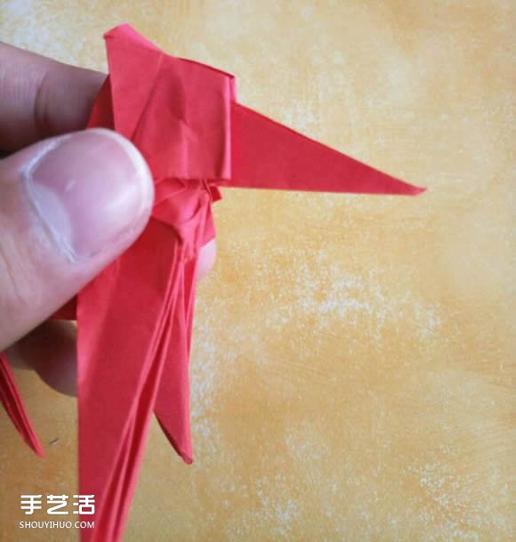 超复杂狗狗的折纸方法图解 附带整形步骤 -  www.shouyihuo.com