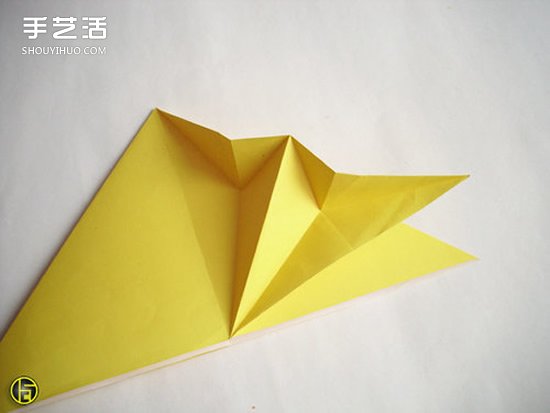 折纸狼人图解过程步骤 复杂狼人的折法教程 -  www.shouyihuo.com