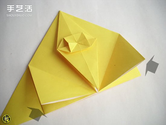 折纸狼人图解过程步骤 复杂狼人的折法教程 -  www.shouyihuo.com