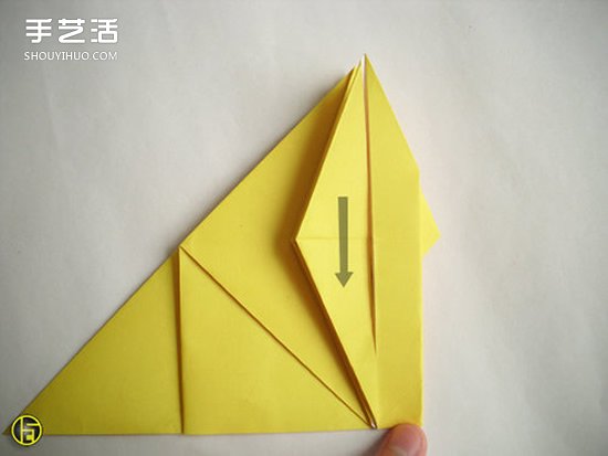 折纸狼人图解过程步骤 复杂狼人的折法教程 -  www.shouyihuo.com