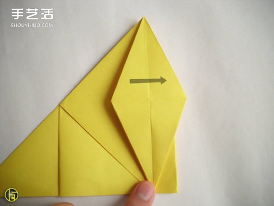 折纸狼人图解过程步骤 复杂狼人的折法教程 -  www.shouyihuo.com