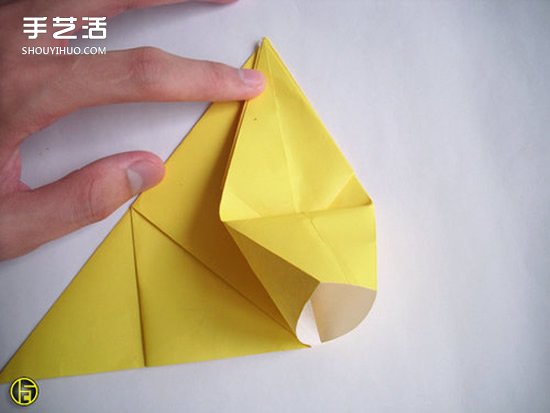 折纸狼人图解过程步骤 复杂狼人的折法教程 -  www.shouyihuo.com